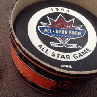 1998 All-Star Game Puck